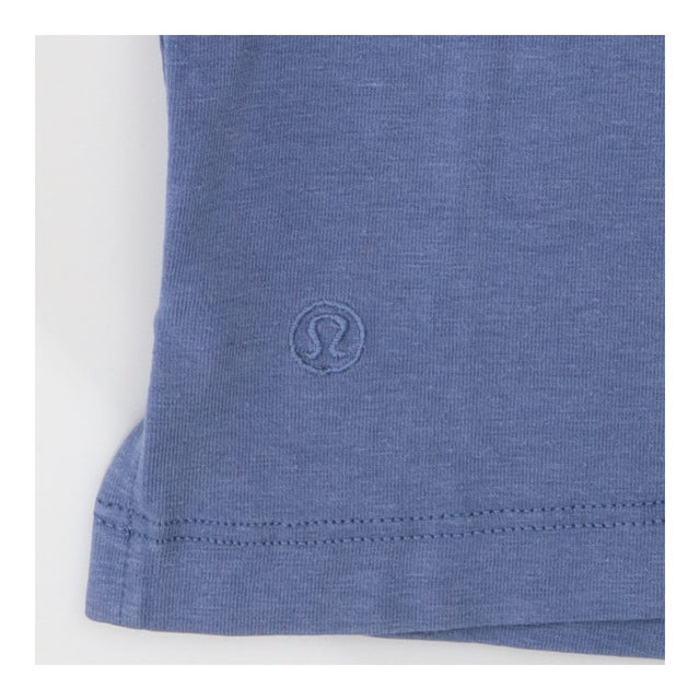 Lululemon Blue Short Sleeve Crewneck work out Tee