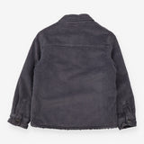 Grey Cord Collared Jacket