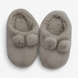Slippers Beige Fluffy Ears 