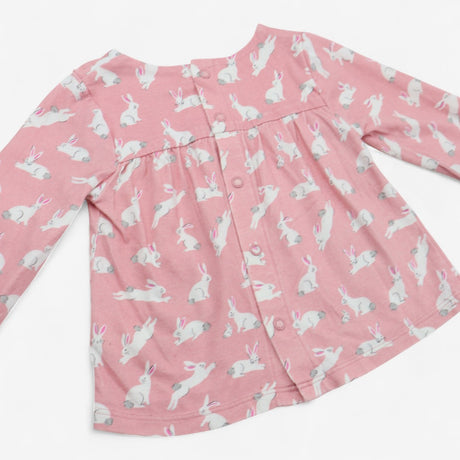Bunny Pink Tunic & Blue Leggings 2pc