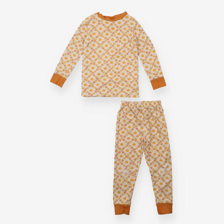 Pyjamas pumpkin autumn orange jersey