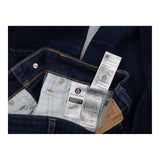 Jeans Dark Blue Denim High Rise Skinny Stretch