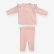Knitted Jumper with Rabbit & Frilled Shoulder, Kni