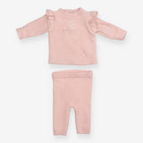 Knitted Jumper with Rabbit & Frilled Shoulder, Kni