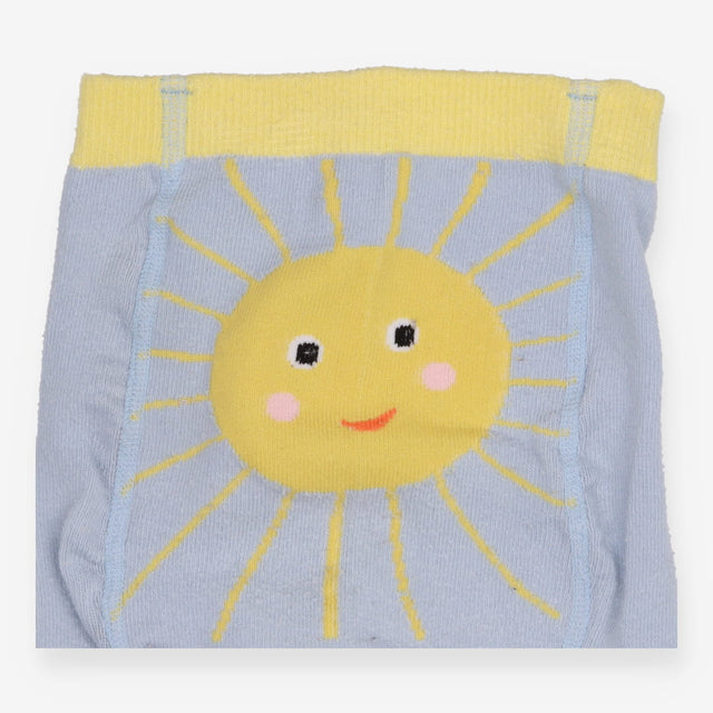 Blue Sunshine Knit Leggings Powell Craft