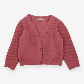 Cardigan Jumbo Knit Pink
