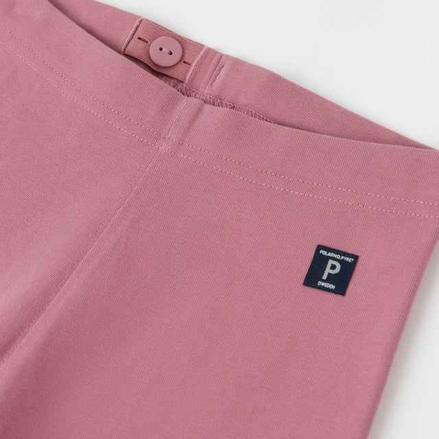 Rose Organic Kids Leggings