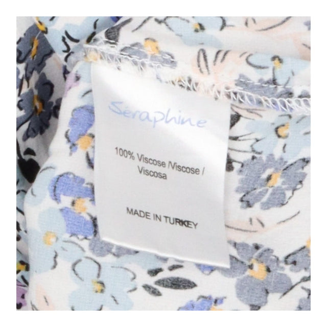 Floral maternity midi dress