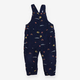 Dungaree navy cord crocodile
