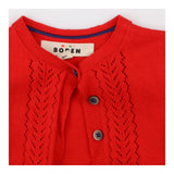 Cardigan Knit Red