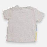Tee Grey marl 4 diggers SS