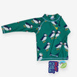 Green Puffin Rash Vest 