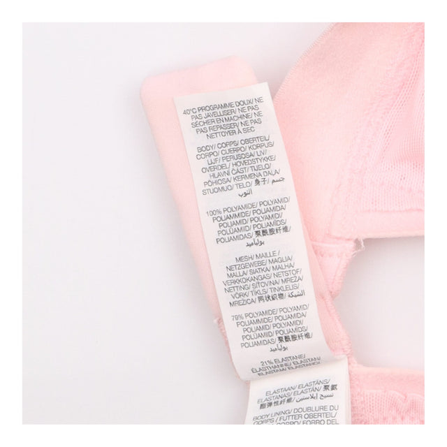 Pink Ultra High-Support Running Sports Bra