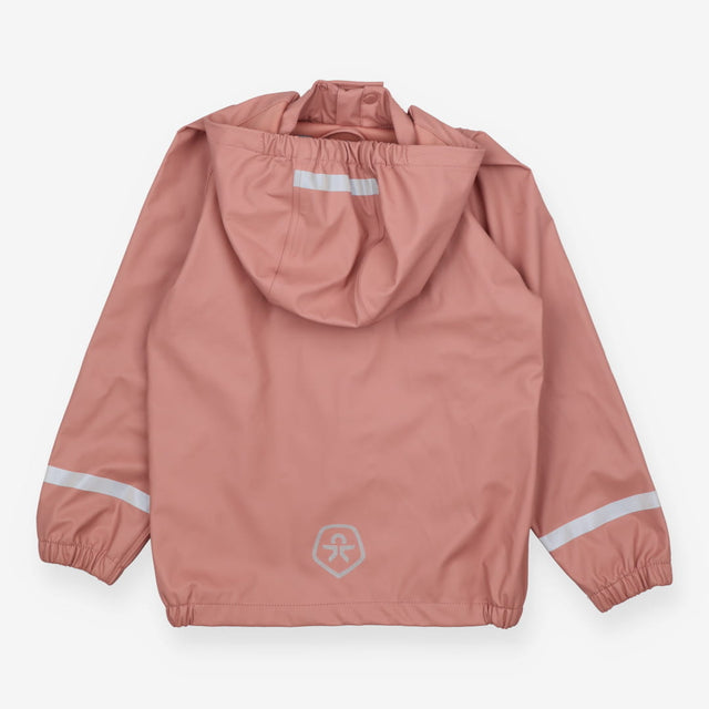 Colour Kids Raincoat Unlined Dusky Pink