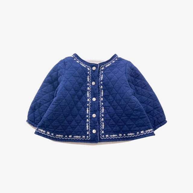 DPAM Blue Quilted Jacket