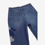 Jeans Blue Unicorn Fringe