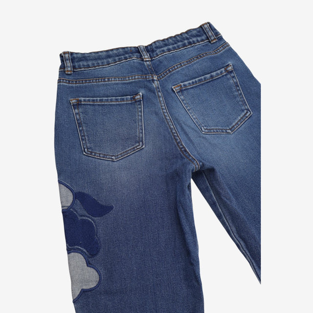 Jeans Blue Unicorn Fringe
