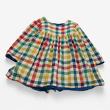 Reversible blue cord dress