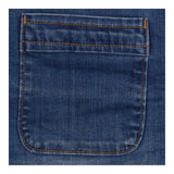 Joules Blue Denim Mini Skirt Front Pockets