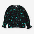 Black Moon and Stars Blouse