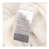 Ivory Waterfall Open Front Drape Cardigan