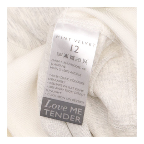 Ivory Waterfall Open Front Drape Cardigan
