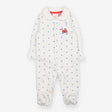White Sleepsuit with Tractor