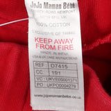 Shorts Red Jersey Cargo