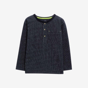 Grey Henley Top