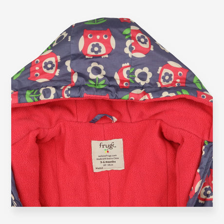 Pramsuit pink owls