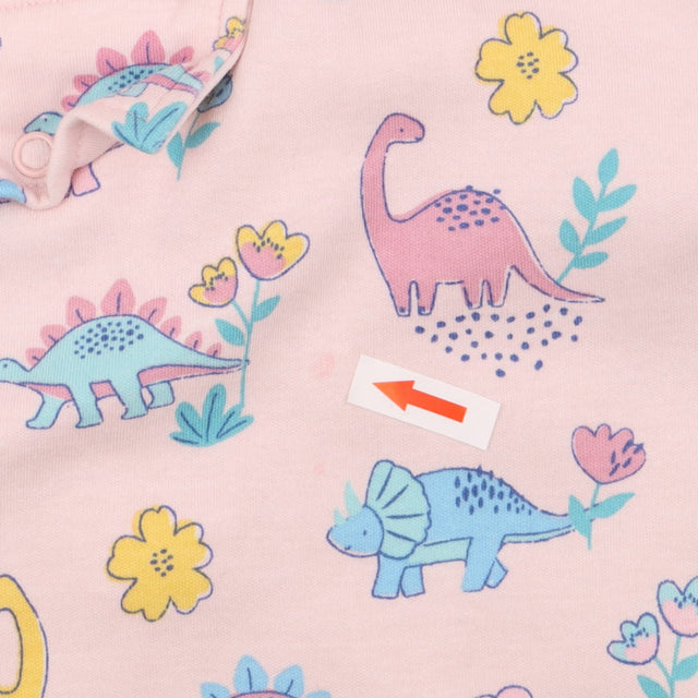 2.5 Tog Sleeping bag / Pink dinosaur