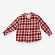 Grandad Shirt Red Check