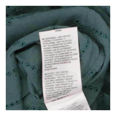 White Stuff Green Broderie Anglaise 100% Viscose B