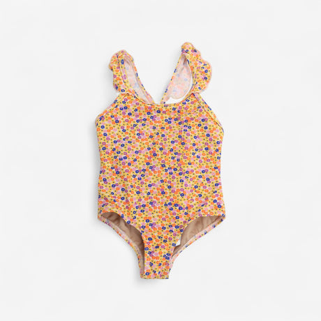 Swimming Costume Frill Strap Floral Print