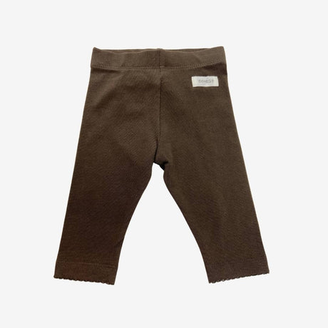 Brown Bow Leggings