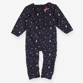 Romper Cord Dusk with Deer and Stars