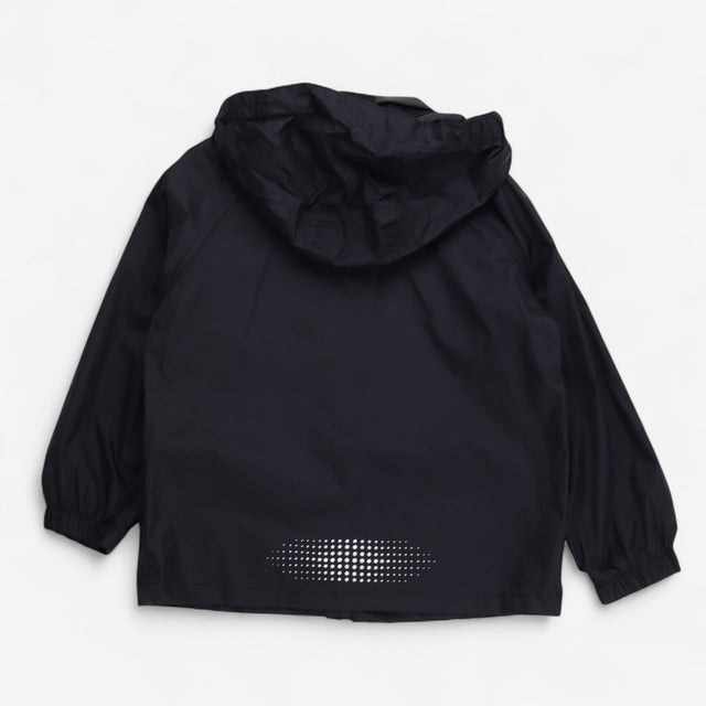 Pac a mac black hooded