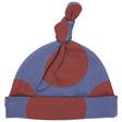 Knotted Hat Giant Spot - Orange/Blue