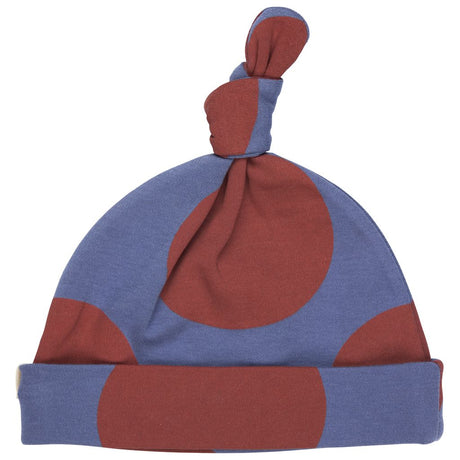 Knotted Hat Giant Spot - Orange/Blue