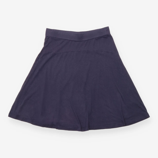 Boden Navy Blue A-Line Midi Skirt
