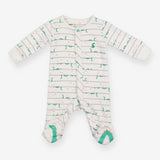 White Nessie sleepsuit