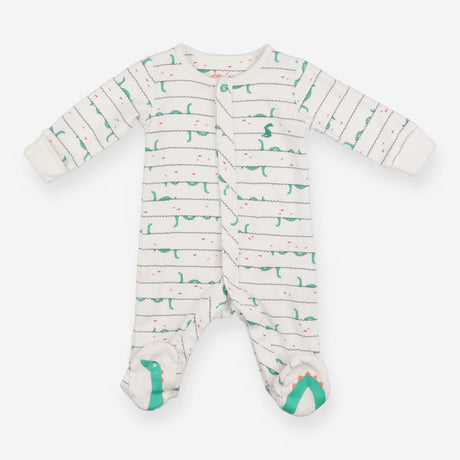 White Nessie sleepsuit