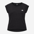 Top Short Sleeve Scoop Neck Logo Black