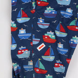 Puddlesuit navy sailboats