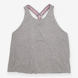 Vest grey gym racerback