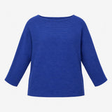 Jumper VMNORA 3/4 Sleeve Boatneck Fine Knit Cobalt