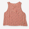 Sleeveless Blouse Coral