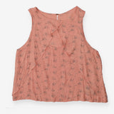 Sleeveless Blouse Coral