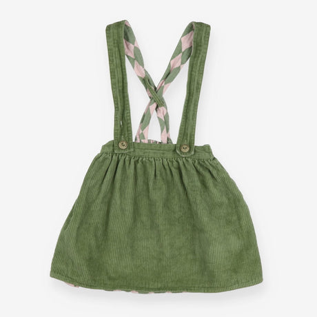 Green Argyll Reversible Pinafore