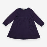 Navy Polka Dot Dress
